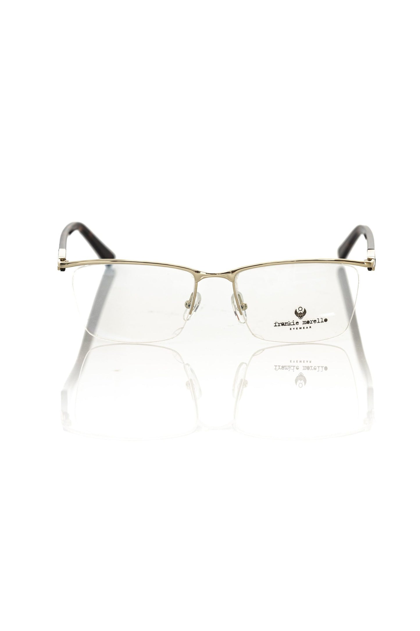Frankie Morello Gold Metallic Mens Frame