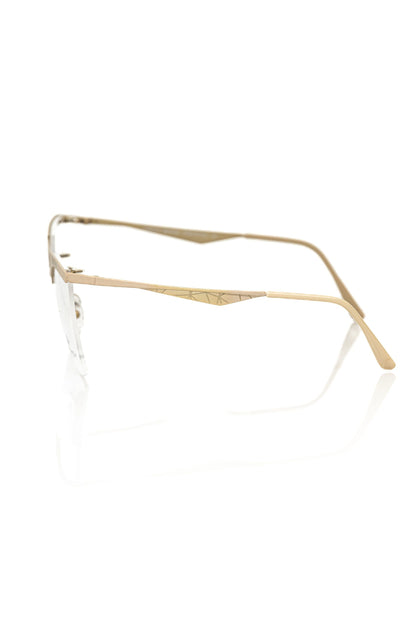 Frankie Morello Brown Metallic Women's Eyeglass Frame