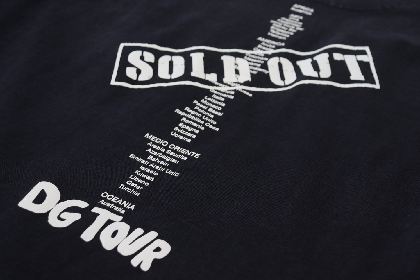 تي شيرت دولتشي آند غابانا أسود من القطن برقبة دائرية من D&amp;G Fashion