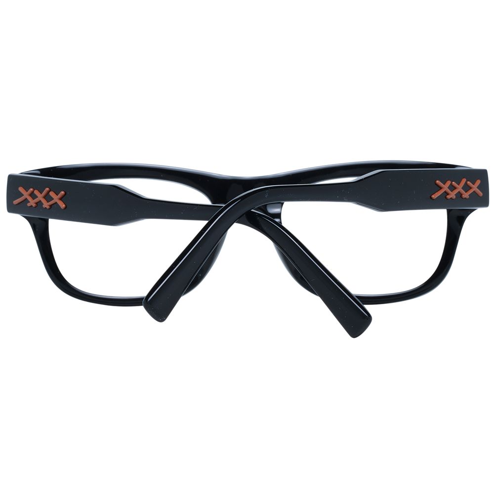 Ermenegildo Zegna Black Plastic Glasses (Frames)