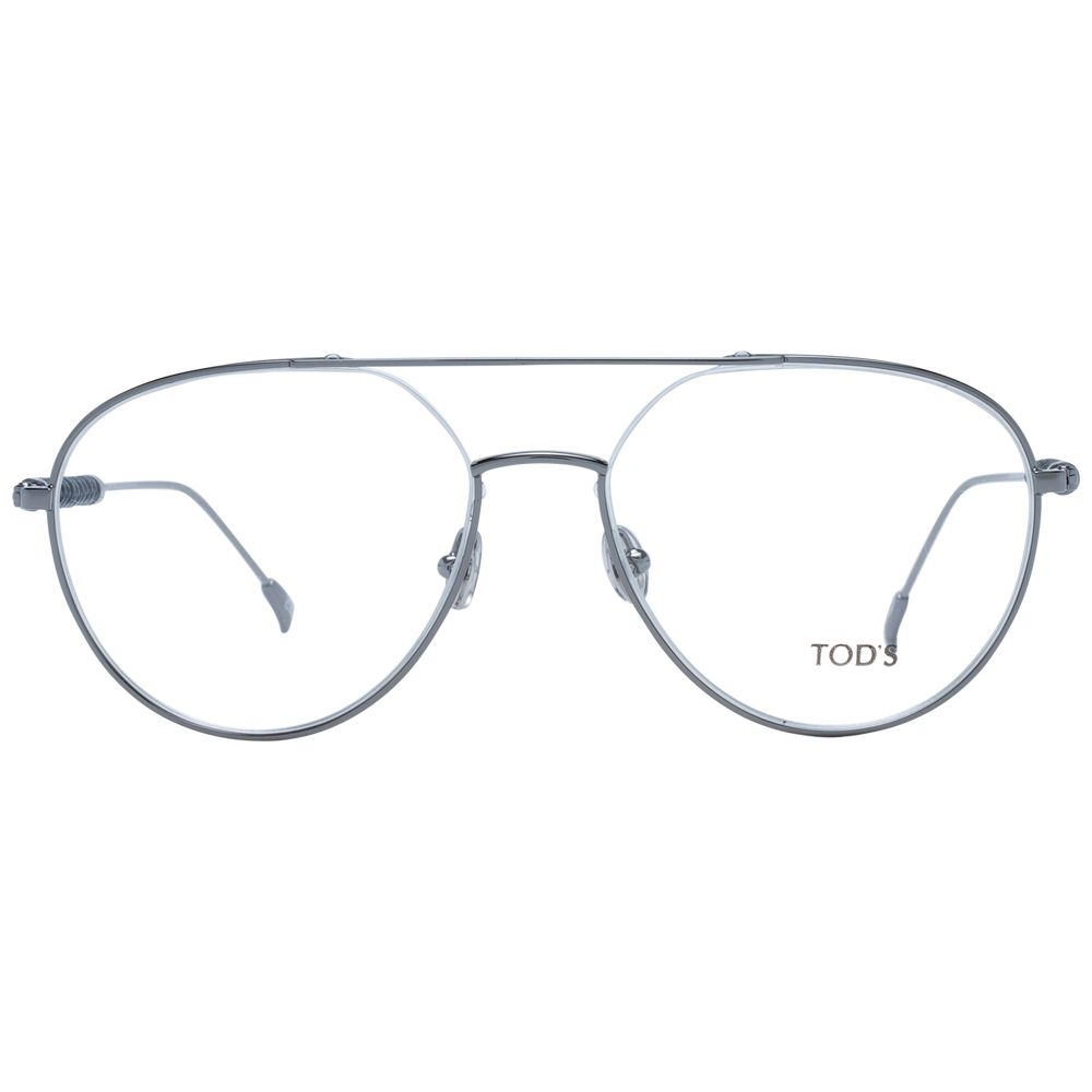 Tod's Gray Metal Glasses (Frames)