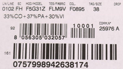 بلوزة دولتشي آند غابانا من الدانتيل المزهر بأزرار كريستالية برتقالية