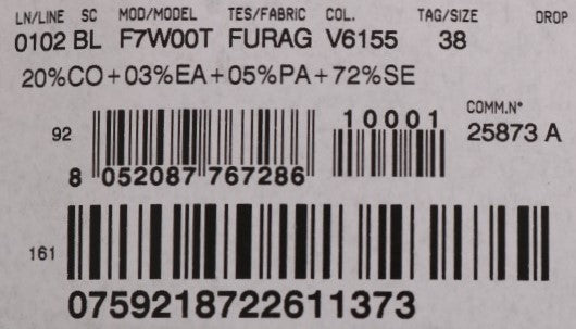 بلوزة دولتشي آند غابانا الحريرية الخضراء المطاطية