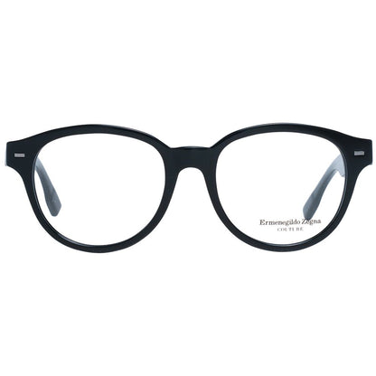 Ermenegildo Zegna Black Plastic Glasses (Frames)
