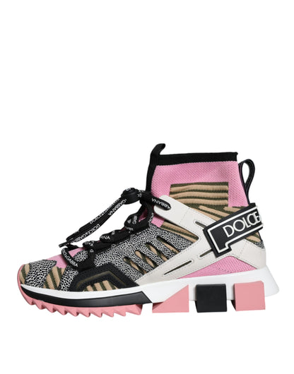 جوارب سورينتو متعددة الألوان من دولتشي آند غابانا، أحذية رياضية بشعار