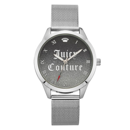 Juicy Couture Silver Stainless Steel Dress Watch