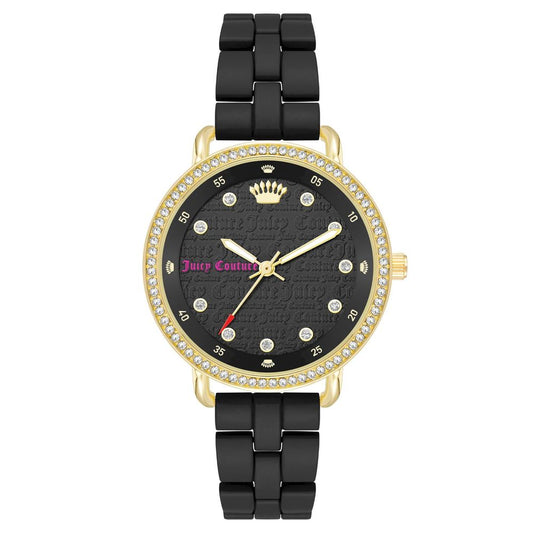 Juicy Couture Black Metal Dress Watch