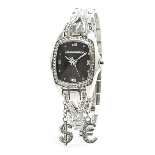 Chronotech Silver Stainless Steel Bracelet Watch