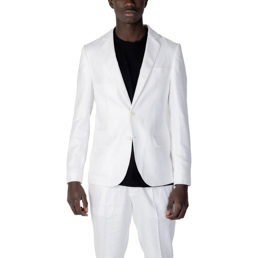 Antony Morato White Linen Blazer