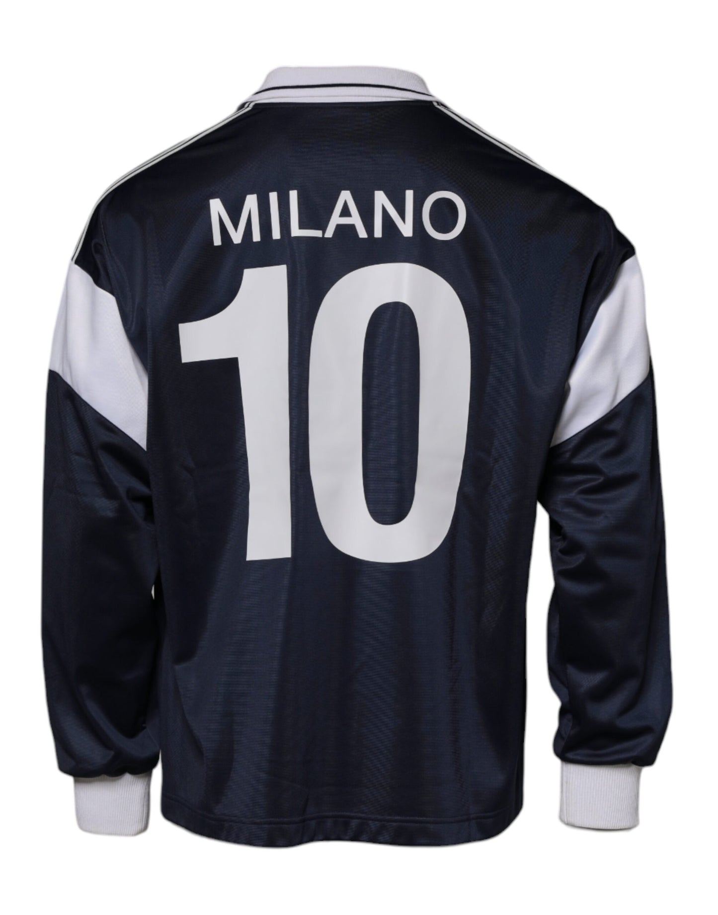 سترة من قماش الجيرسي بشعار دولتشي آند غابانا الأزرق