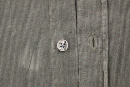 GF Ferre Green Button Front Cotton Casual Shirt