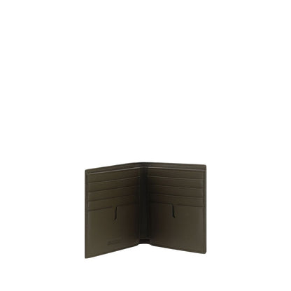 محفظة بربري بوس توروس من جلد العجل باللون البيج