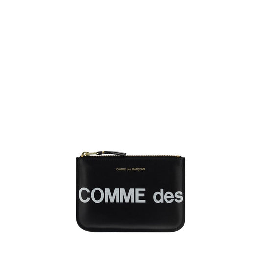 Comme Des Garçons Black Calf Leather Bos Taurus Wallet