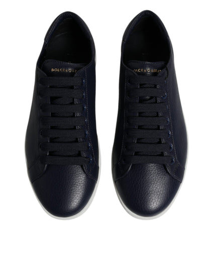 Dolce & Gabbana Blue Low Top Men Saint Tropez Sneakers Shoes