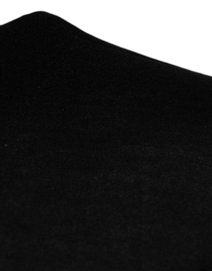 سترة دولتشي آند غابانا من الحرير باللونين الأسود والأبيض بتصميم جيتار وياقة دائرية