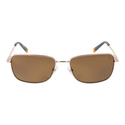Timberland Gold Metal Sunglasses