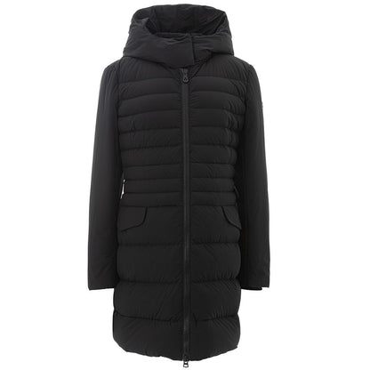 Peuterey Black Polyamide Full-Length Jacket