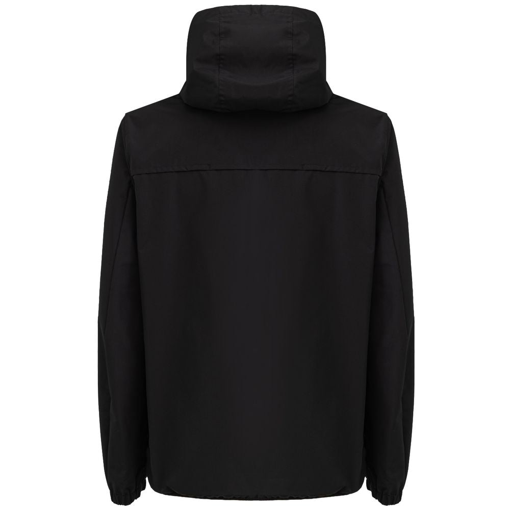 Dolce & Gabbana Black Polyester Shell Jacket