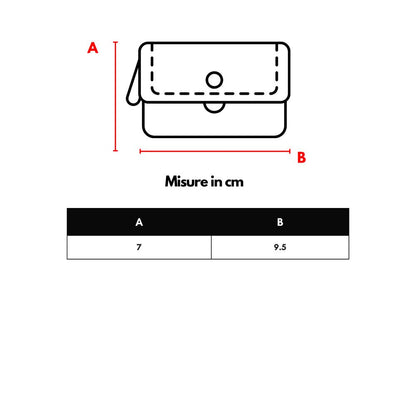 محفظة دولتشي آند غابانا من جلد العجل الأحمر