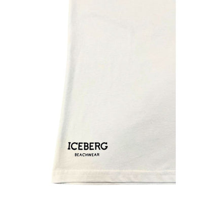 Iceberg White Cotton Men T-Shirt