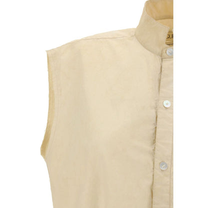 Quira Beige Cotton Shirt