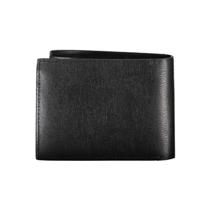 Calvin Klein Black Eco-Leather Men Wallet
