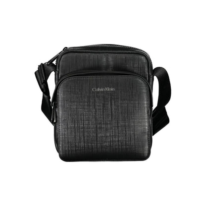 Calvin Klein Black Polyester Men Shoulder Bag