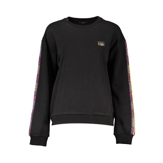 Cavalli Class Black Cotton Women Sweatshirt