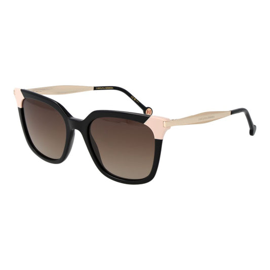 Carolina Herrera Black Acetate Sunglasses