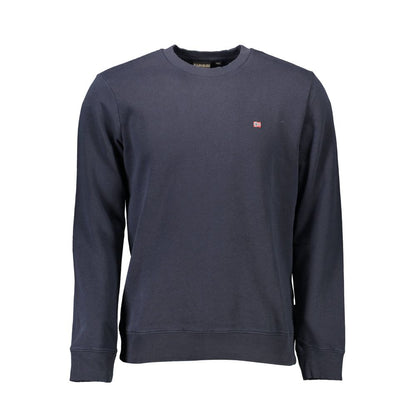 Napapijri Blue Cotton Men's Sweatshirt