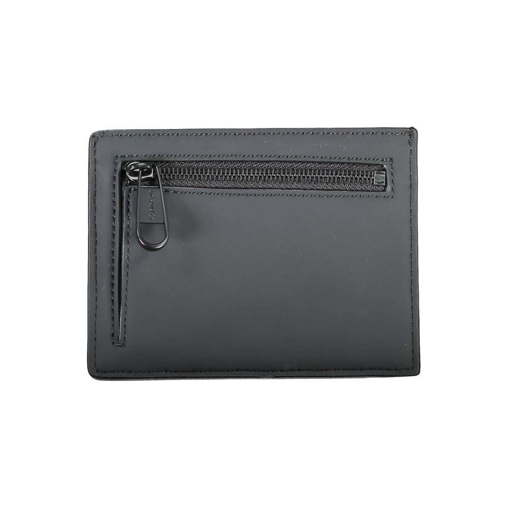 Calvin Klein Nero Polyurethane Men Cardholder