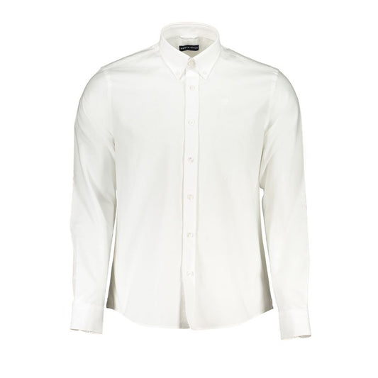 North Sails White Cotton Men's Shirt