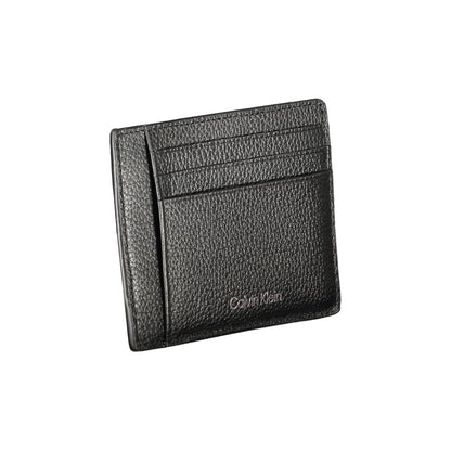 Calvin Klein Black Leather Men's Wallet