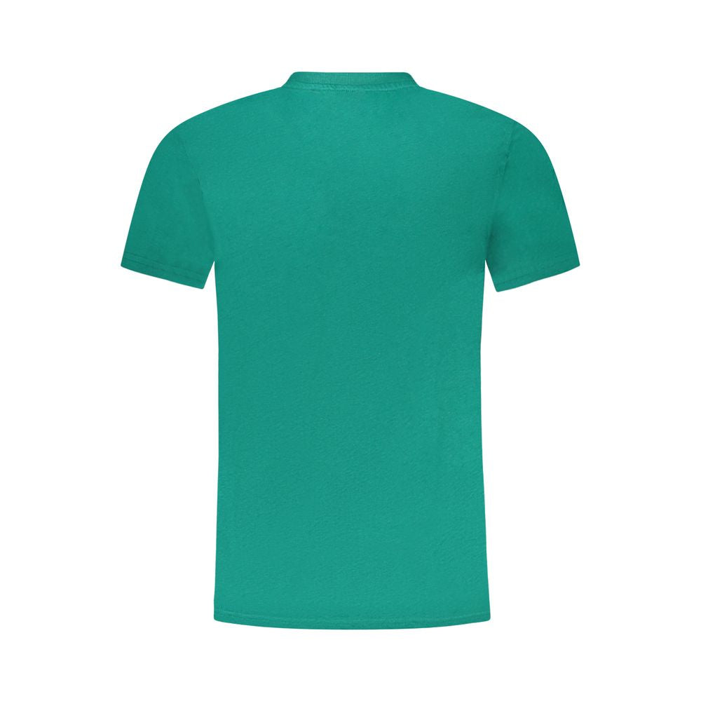 Cavalli Class Verde Cotton Men T-Shirt