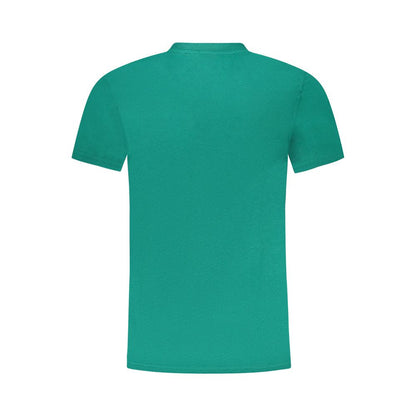 Cavalli Class Verde Cotton Men T-Shirt
