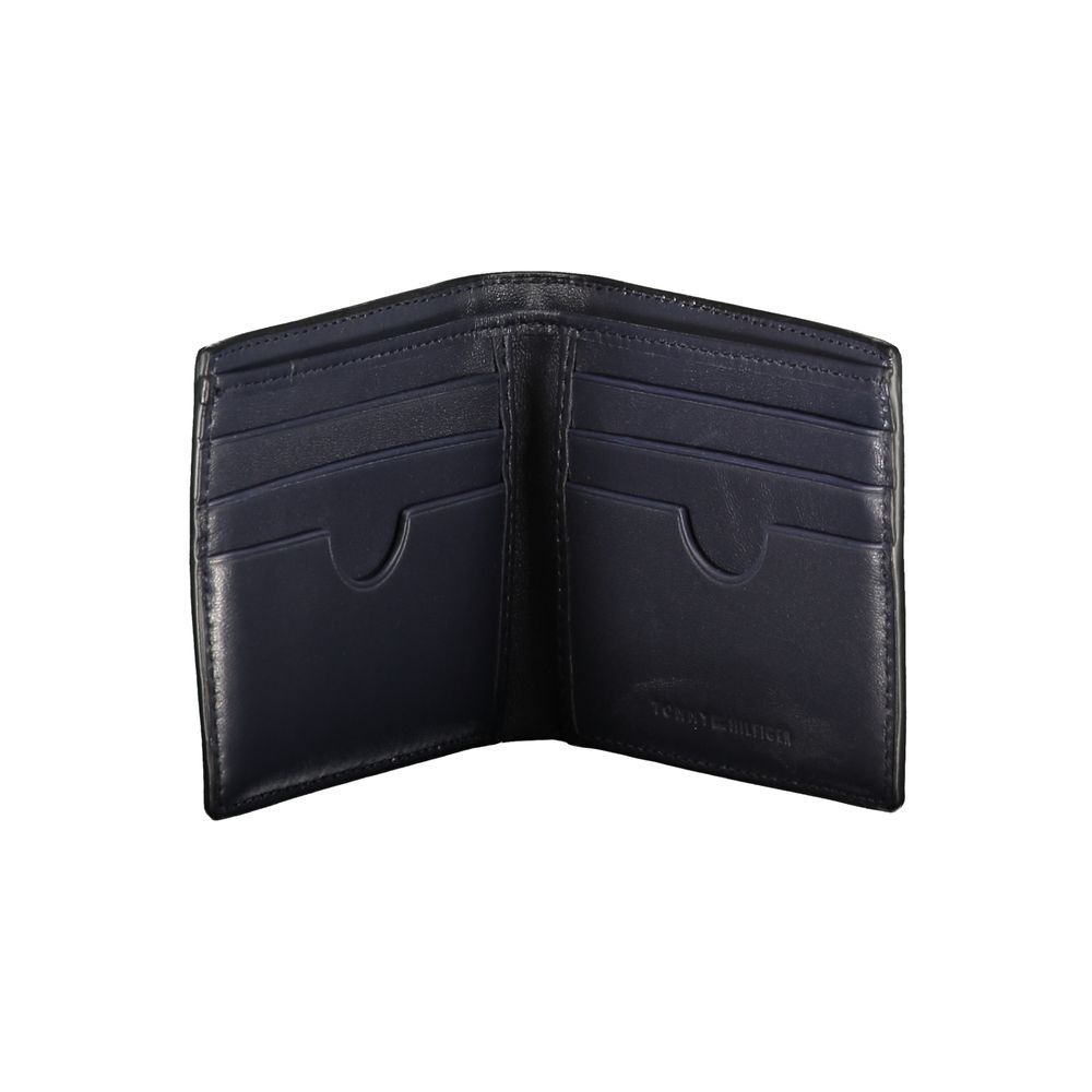 Tommy Hilfiger Black Leather Men Wallet