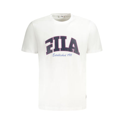 Fila Bianco Cotton Men T-Shirt