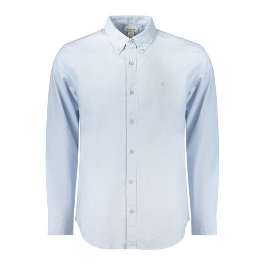 Calvin Klein Azzurro Cotton Men Shirt