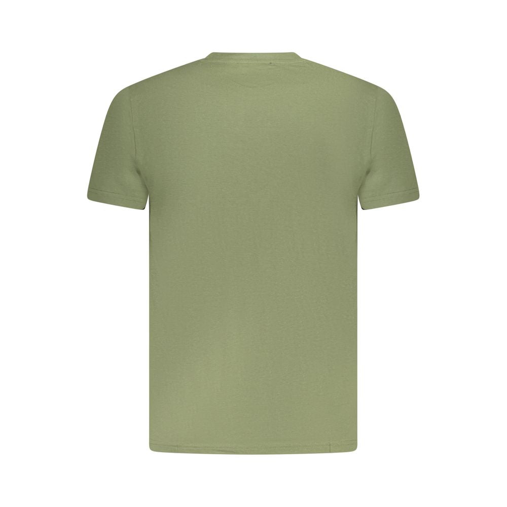 Cavalli Class Verde Cotton Men T-Shirt