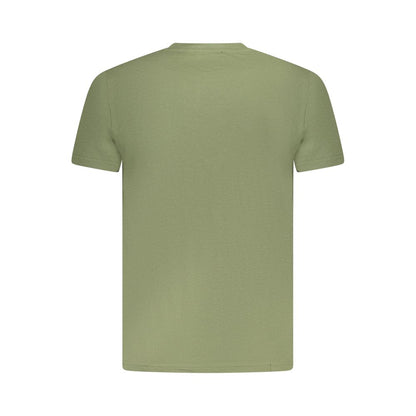 Cavalli Class Verde Cotton Men T-Shirt