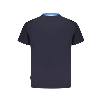 Napapijri Blue Organic Cotton Men's T-Shirt