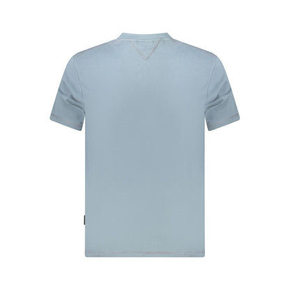 Napapijri Grigio Cotton Men T-Shirt