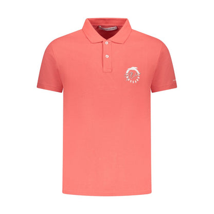 Trussardi Rosa Cotton Men Polo