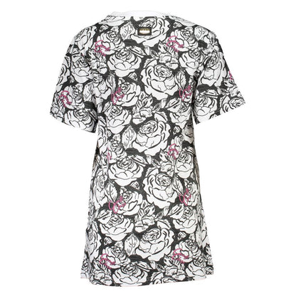Cavalli Class "Bianco Cotton Women's Dress"