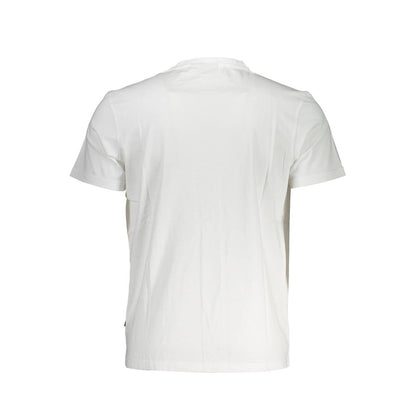 Napapijri Bianco Cotton Men T-Shirt