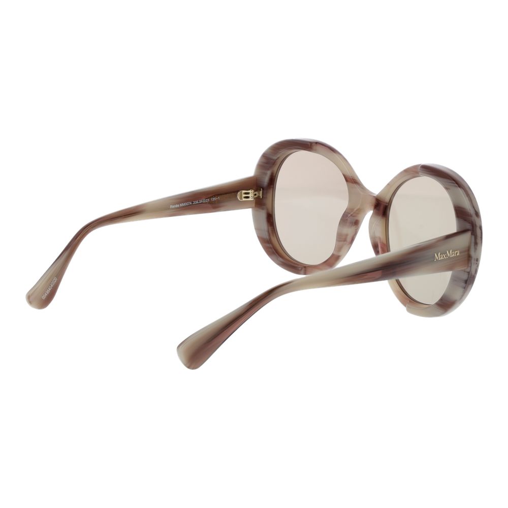 Max Mara Beige Acetate Sunglasses