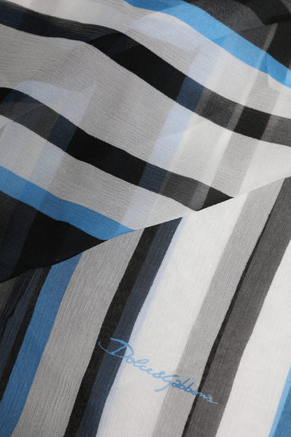 وشاح دولتشي آند غابانا متعدد الألوان مخطط للرقبة