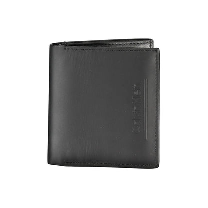 Calvin Klein Black Leather Men Wallet
