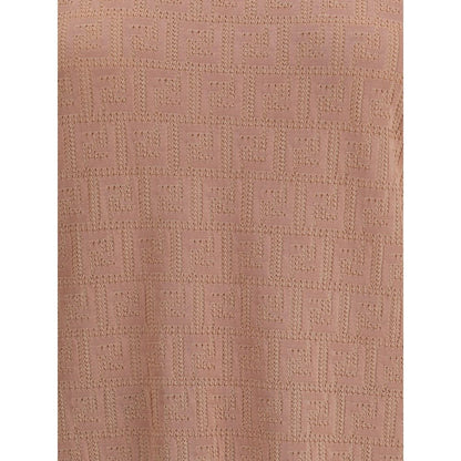 تي شيرت فندي متعدد الألوان من الفيسكوز