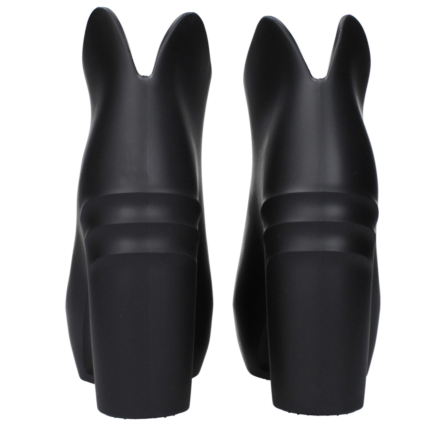 Givenchy Black Cotton Wedge Sandals